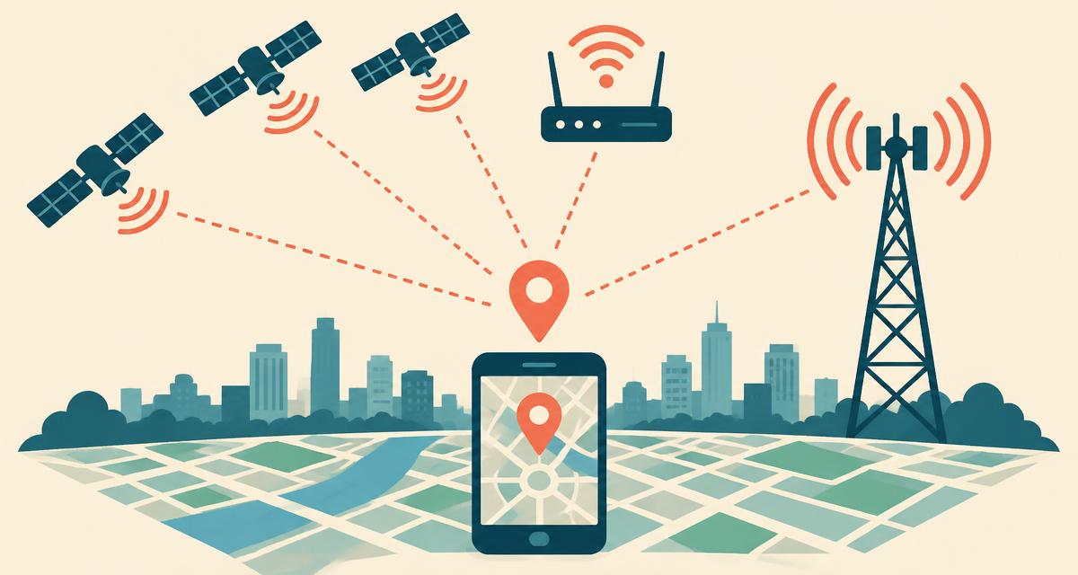 GPS satellites, Wi-Fi and cell towers working together to find where you are right now
